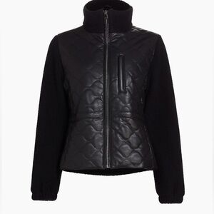 Jason Wu women’s quilted jacket black size XS